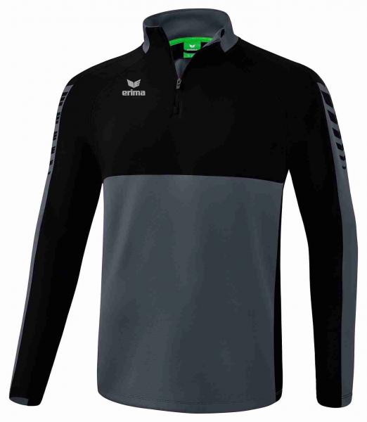 erima Trainingstop SIX WINGS slate grey/schwarz | 128