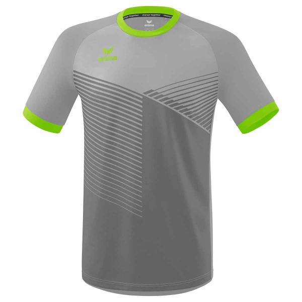 erima Trikot MANTURA silver grey/green gecko | 128 | Kurzarm