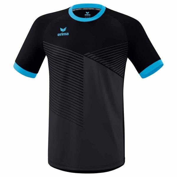 erima Trikot MANTURA schwarz/curacao | 128 | Kurzarm