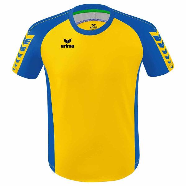 erima Trikot SIX WINGS gelb/new royal | 152 | Kurzarm