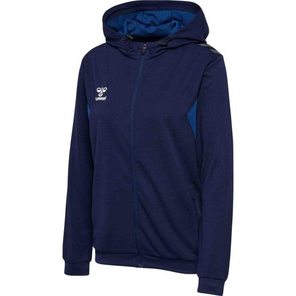 hummel Damen-Kapuzenjacke AUTHENTIC PL ZIP marine | XS