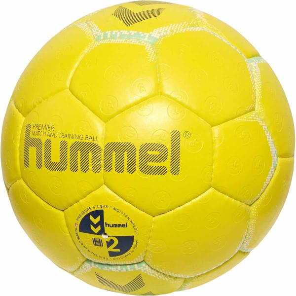 hummel Handball PREMIER yellow/white/blue | 1