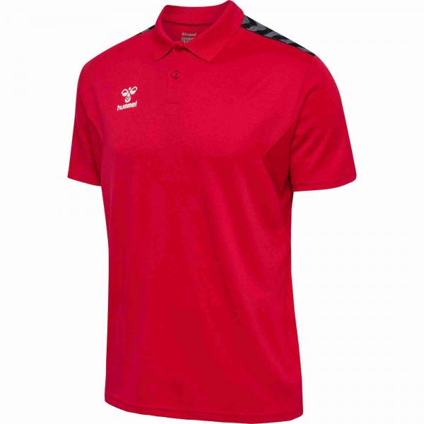 hummel Poloshirt AUTHENTIC true red | XS