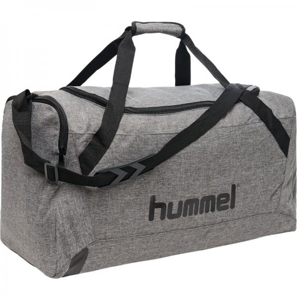 hummel Sporttasche CORE - mit seitlichen Nassfächern grey melange | XS