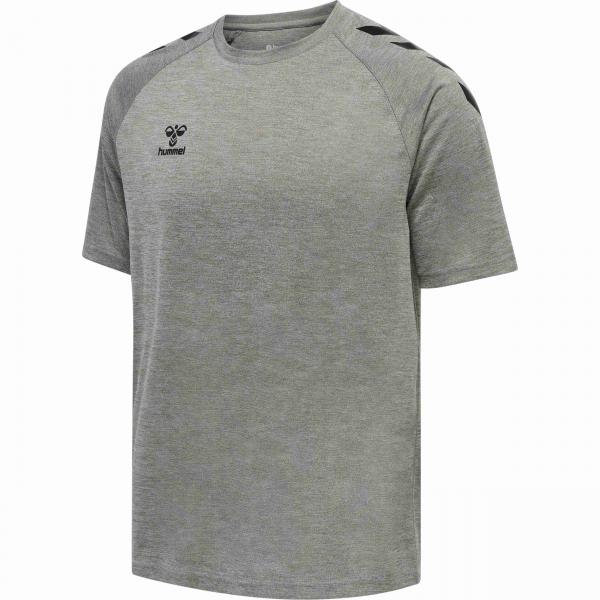 hummel Trainingsshirt CORE XK POLY grey melange | 116 | Kurzarm
