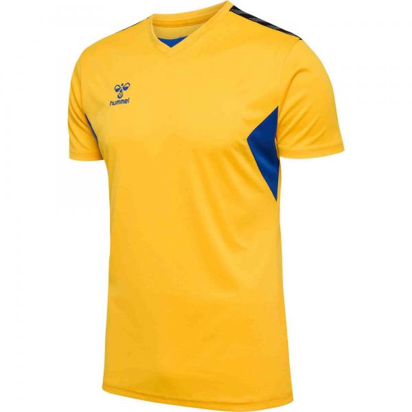 hummel Trikot AUTHENTIC sport yellow/true blue | 116 | Kurzarm