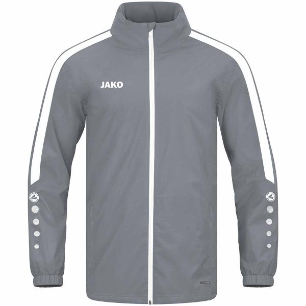 Jako Allwetterjacke POWER steingrau | 128