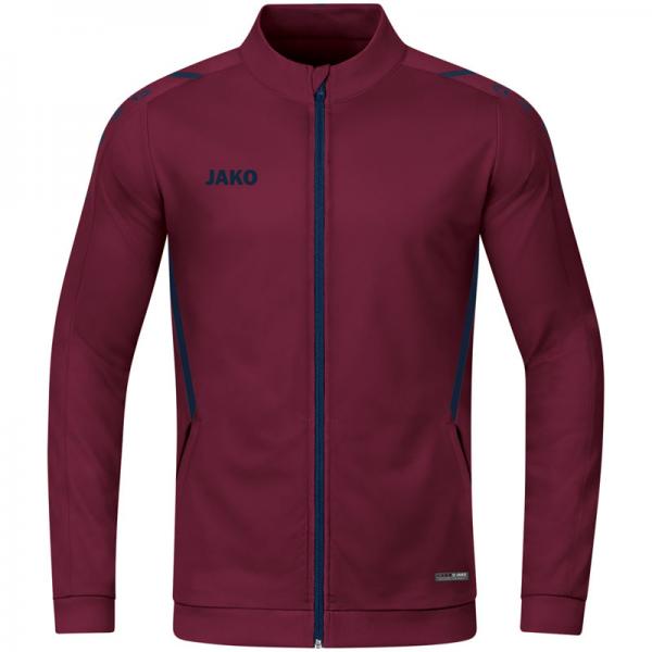 Jako Polyesterjacke CHALLENGE maroon/marine | 116