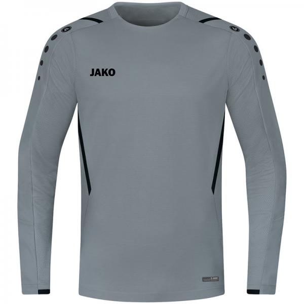 Jako Sweatshirt CHALLENGE steingrau/schwarz | 128