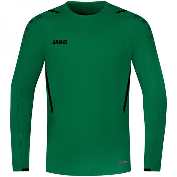 Jako Sweatshirt CHALLENGE sportgrün/schwarz | 128