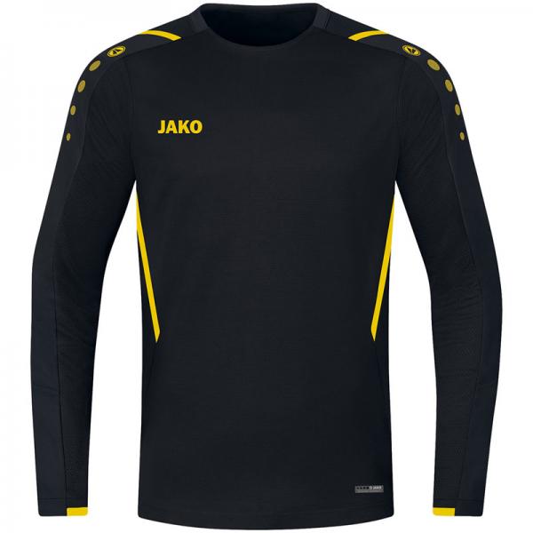 Jako Sweatshirt CHALLENGE schwarz/citro | 128