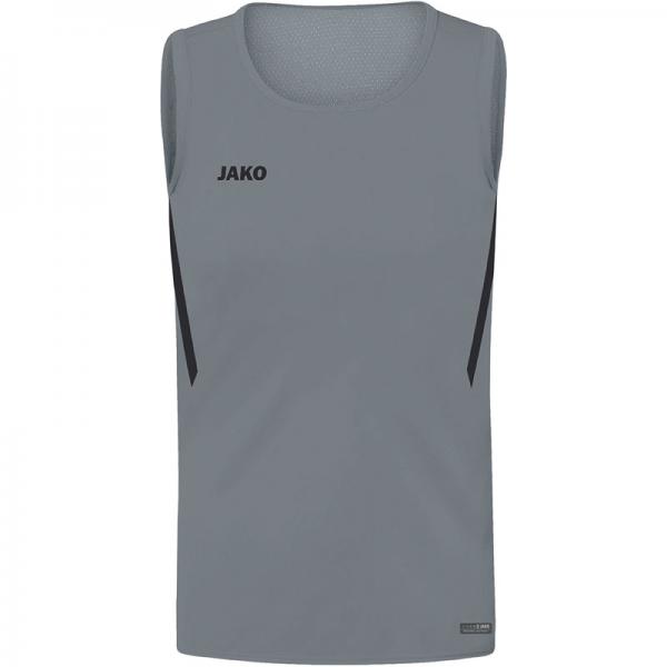 Jako Damen-Tanktop CHALLENGE steingrau/schwarz | 34