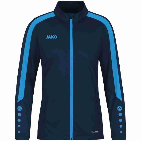 Jako Damen-Polyesterjacke POWER marine/skyblue | 34