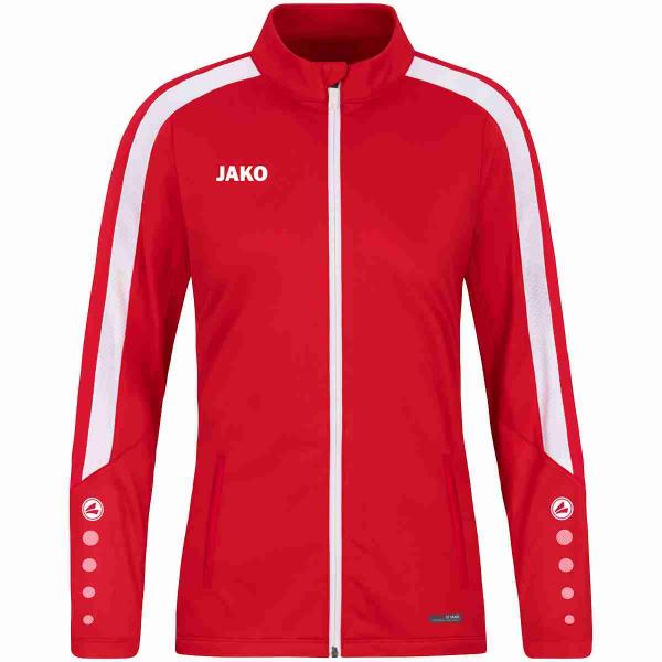Jako Damen-Polyesterjacke POWER rot | 34