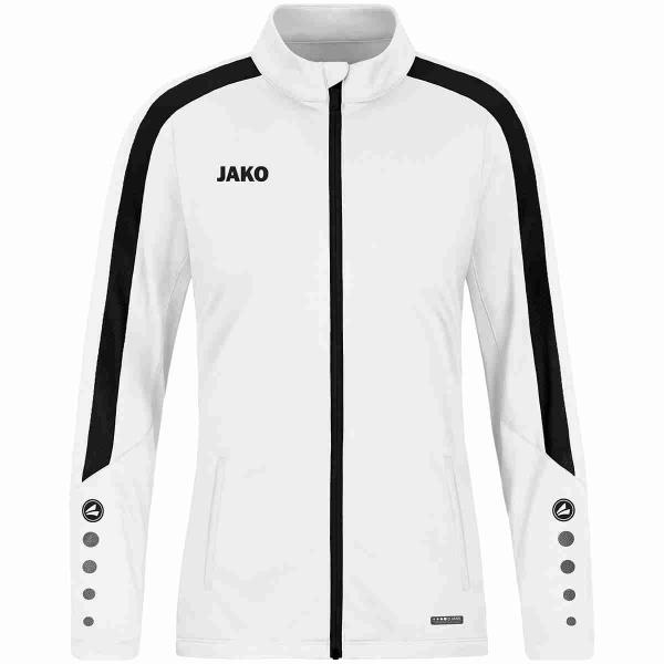 Jako Damen-Polyesterjacke POWER weiß | 34