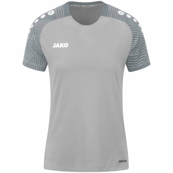 Jako Damen-T-Shirt PERFORMANCE soft grey/steingrau | 34