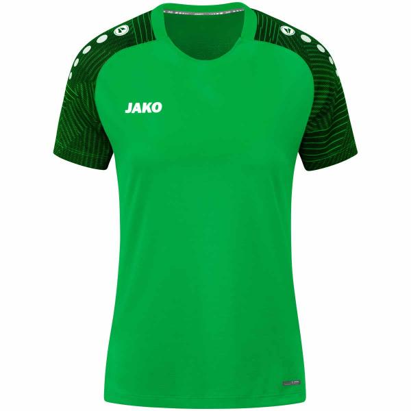 Jako Damen-T-Shirt PERFORMANCE soft green/schwarz | 34