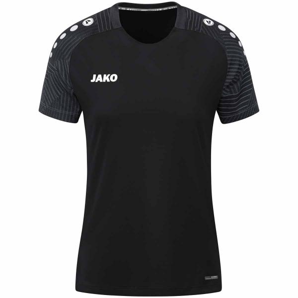 Jako Damen-T-Shirt PERFORMANCE schwarz/anthrazit light | 34