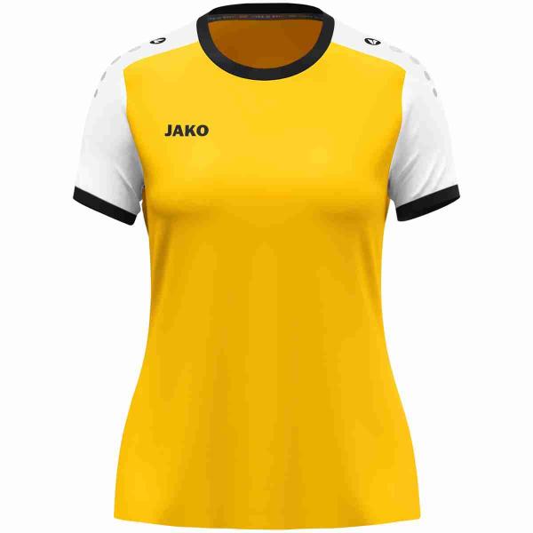 Jako Damen-Trikot DYNAMIC -kurzarm gelb/weiß/schwarz | 34-36