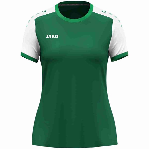 Jako Damen-Trikot DYNAMIC -kurzarm dunkelgrün/weiß | 34-36