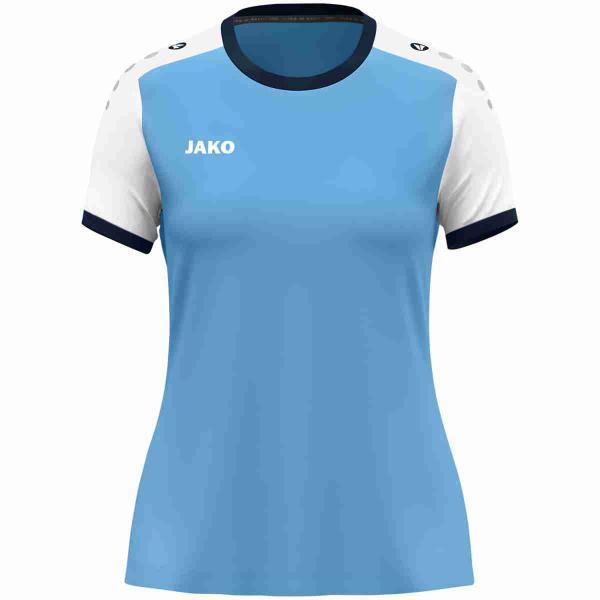 Jako Damen-Trikot DYNAMIC -kurzarm skyblue/weiß/marine | 34-36