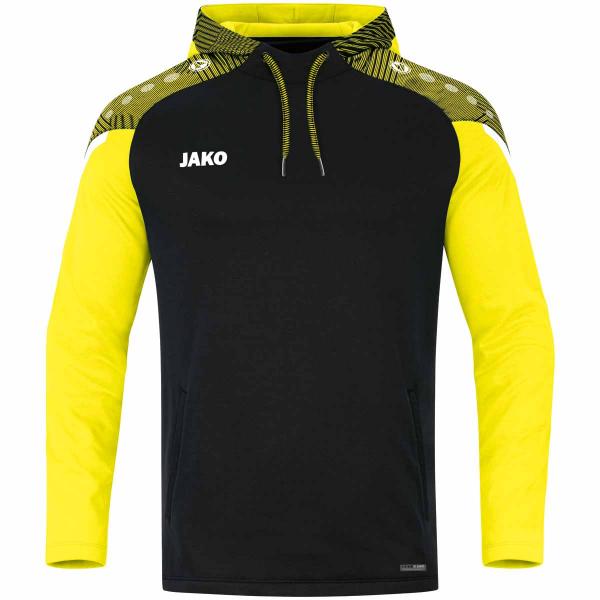 Jako Hoodie PERFORMANCE schwarz/soft yellow | 116