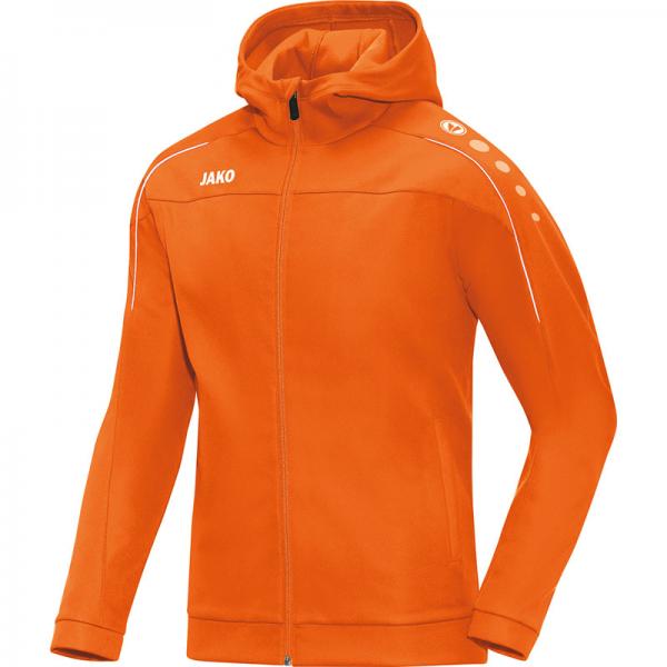 Jako Kapuzenjacke CLASSICO neonorange | 128