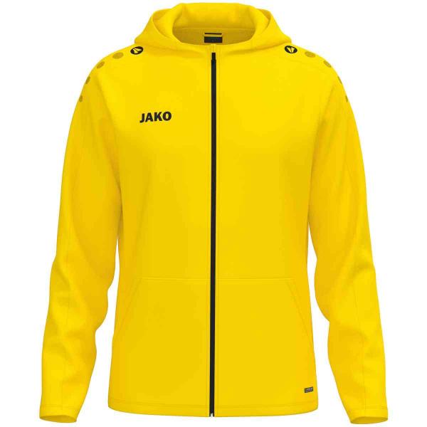 Jako Kapuzenjacke ONE gelb | 128