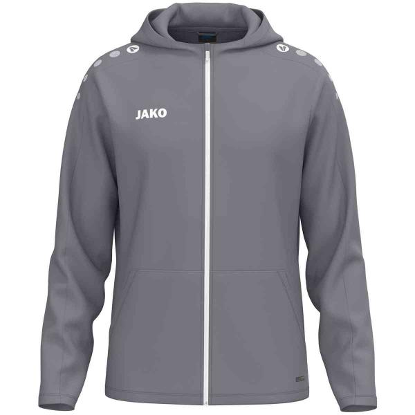 Jako Kapuzenjacke ONE grau | 128
