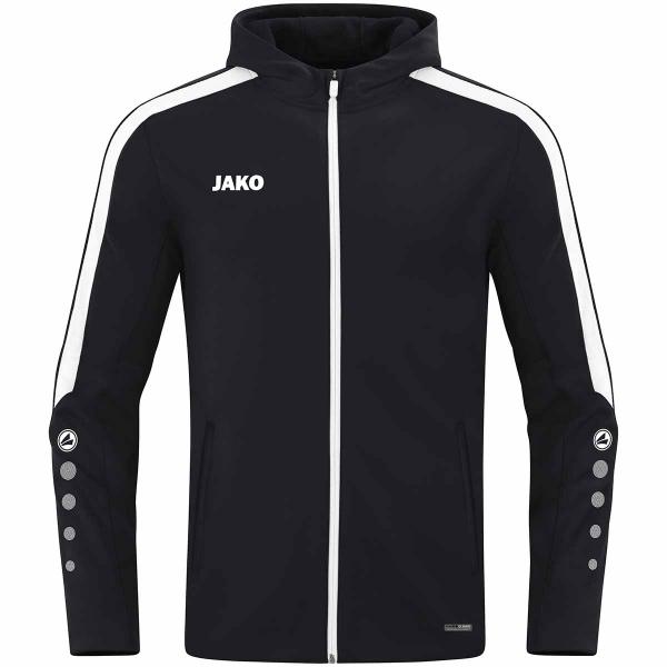 Jako Kapuzenjacke POWER schwarz | 128