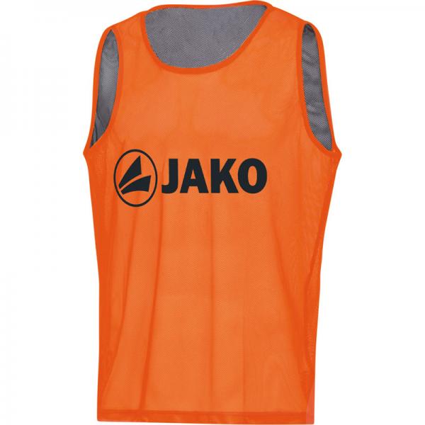 Jako Leibchen REVERSE neonorange/steingrau | Senior