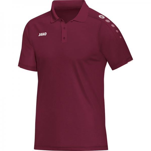 Jako Poloshirt CLASSICO maroon | 140