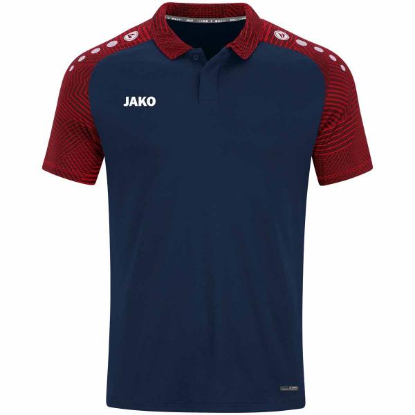 Jako Poloshirt PERFORMANCE marine/rot | 140