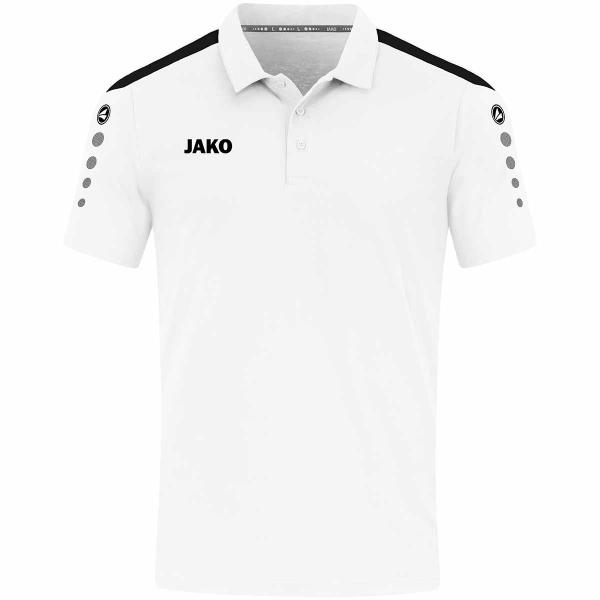 Jako Poloshirt POWER weiß | 140