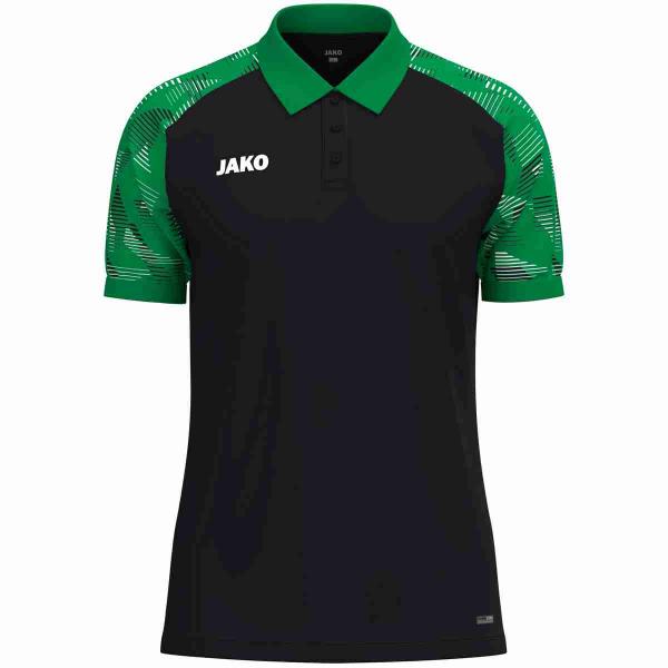 Jako Poloshirt SONIC schwarz/grün | 140