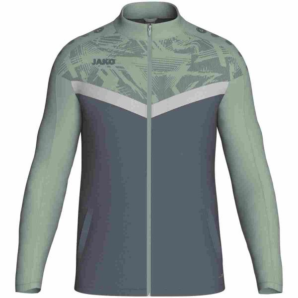 Jako Polyesterjacke ICONIC anthrazit light/mintgrün/soft grey | 116