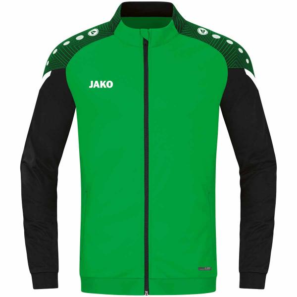 Jako Polyesterjacke PERFORMANCE soft green/schwarz | 116