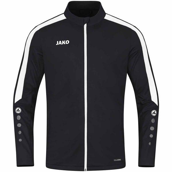 Jako Polyesterjacke POWER schwarz | 116