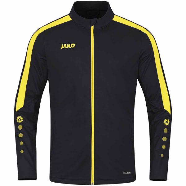 Jako Polyesterjacke POWER schwarz/citro | 116