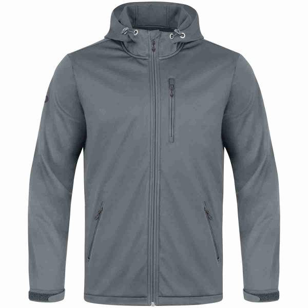 Jako Softshelljacke PREMIUM steingrau | 128