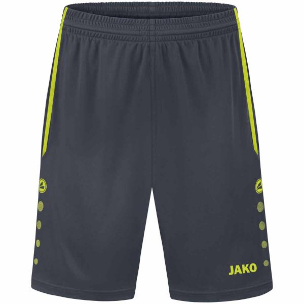 Jako Sporthose ALLROUND - ohne Innenslip anthrazit/lemon | 116