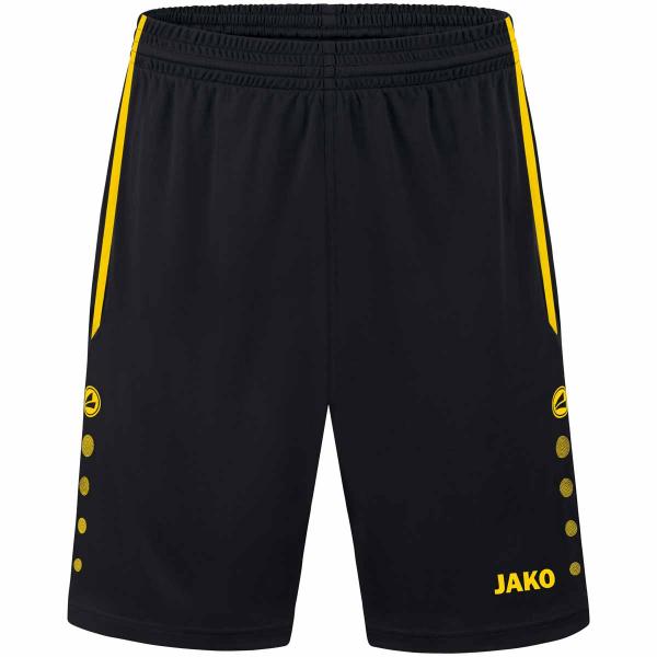 Jako Sporthose ALLROUND - ohne Innenslip schwarz/citro | 116