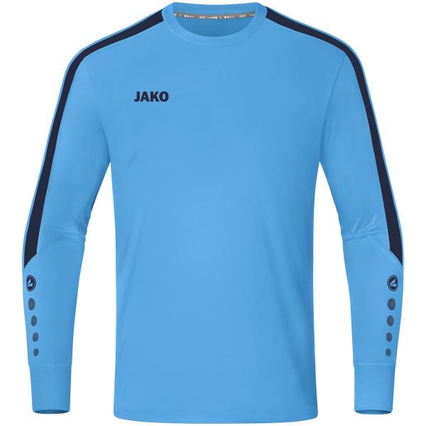 Jako Torwarttrikot POWER skyblue/marine | 116 | Langarm