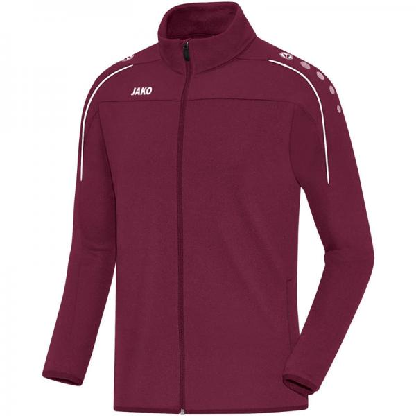 Jako Trainingsjacke CLASSICO maroon | 128