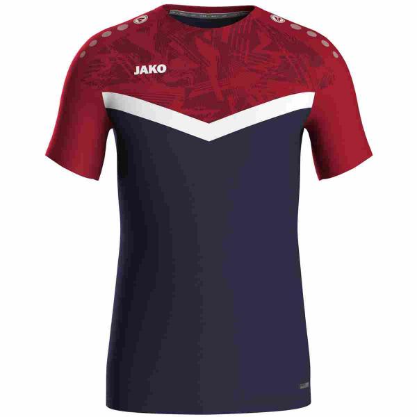 Jako Trainingsshirt ICONIC marine/chili rot | 116