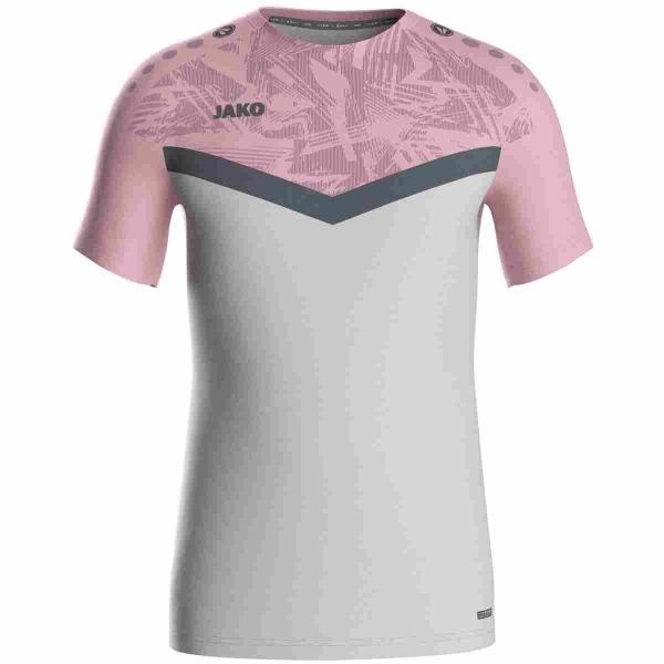 Jako Trainingsshirt ICONIC soft grey/dusky pink/anthra light | 116