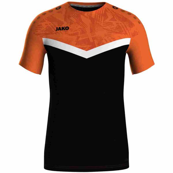 Jako Trainingsshirt ICONIC schwarz/neonorange | 116