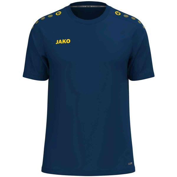 Jako Trainingsshirt ONE navyblau/citrogelb | 116