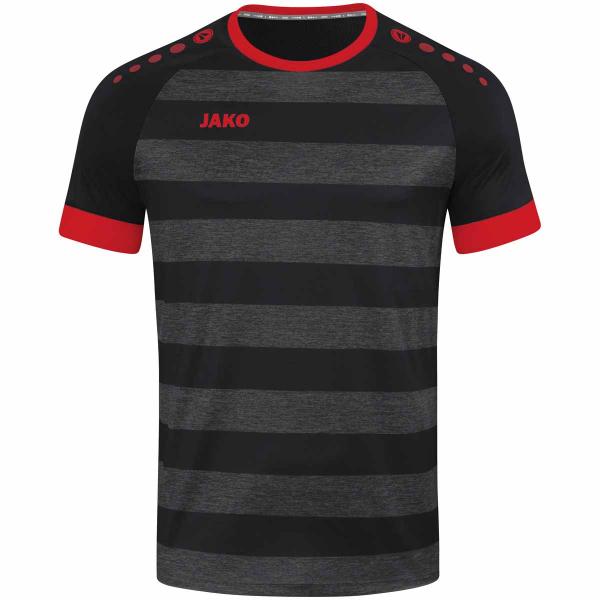 Jako Trikot CELTIC MELANGE - kurzarm schwarz/sportrot | 116 | Kurzarm