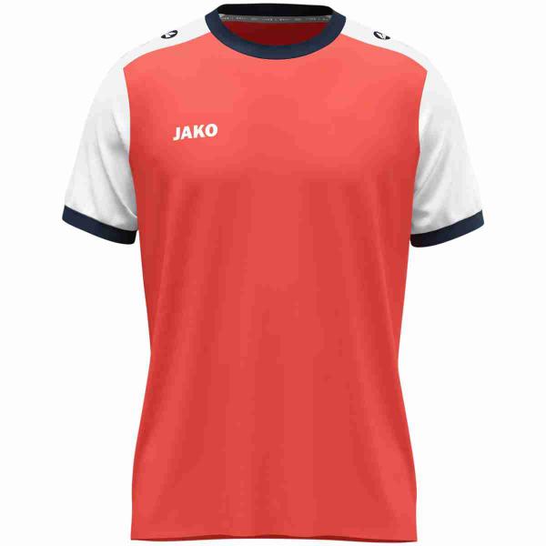 Jako Trikot DYNAMIC - kurzarm coral/weiß/marine | 116 | Kurzarm